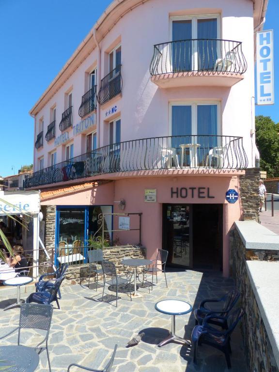 Hotel Triton Collioure Bagian luar foto